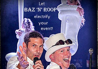 Let Baz ‘n’ Roop electrify your event!