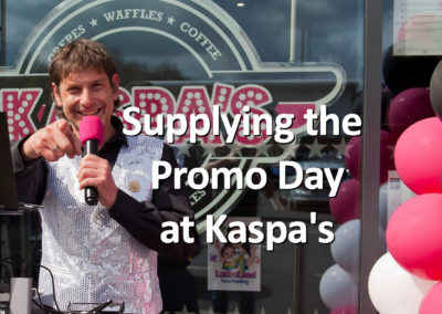 Supplying the Promo Day at Kaspa’s