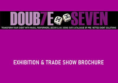 Exhibition & Trade Show Brochure