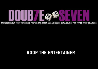 Roop the Entertainer Brochure