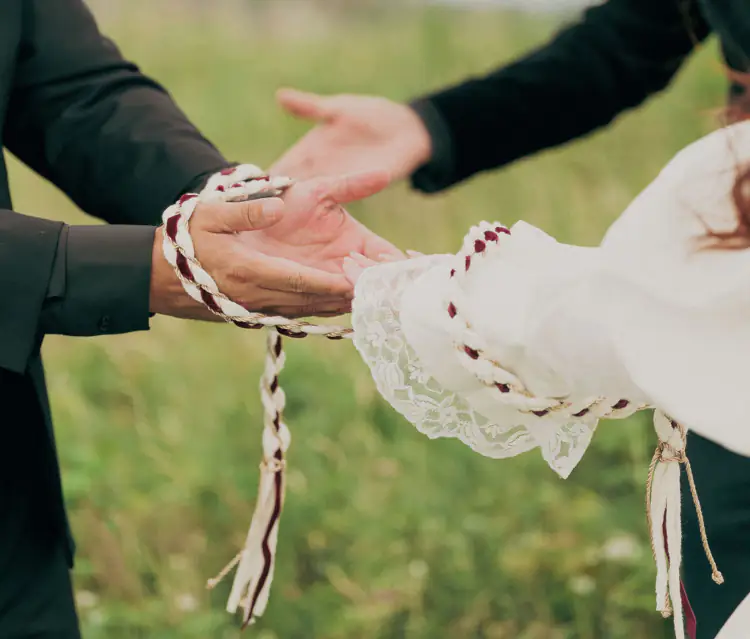 Handfasting - hands